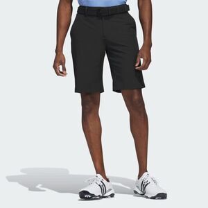 Adidas Men's Size 34 Golf Shorts 10" Inseam Black Flat Front Casual Pockets